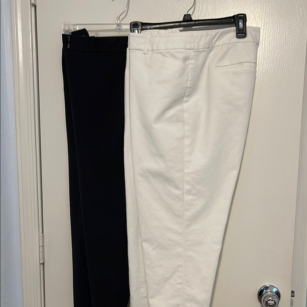 Liz Claiborne Emma Lot of 2 Black/White Size 16